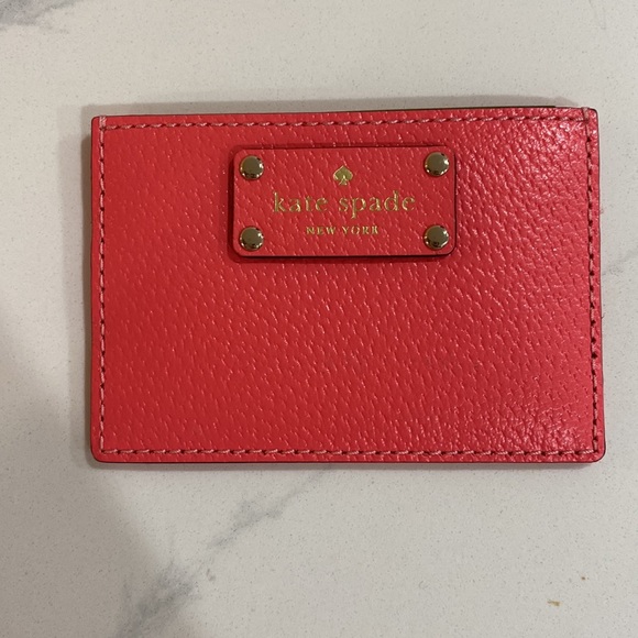 NWT - Kate Spade Pink Card Wallet - Picture 2 of 5